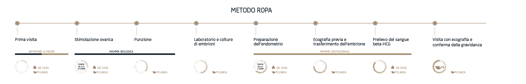 Quali sono i passaggi del processo nel metodo ROPA?