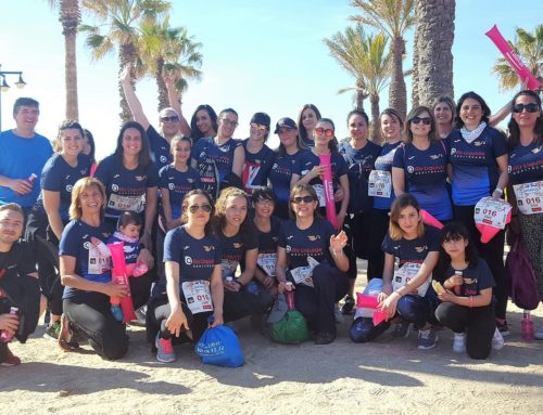 Equipo Juana Crespo y Air Liquide Healthcare participan juntas en la Carrera de la Mujer